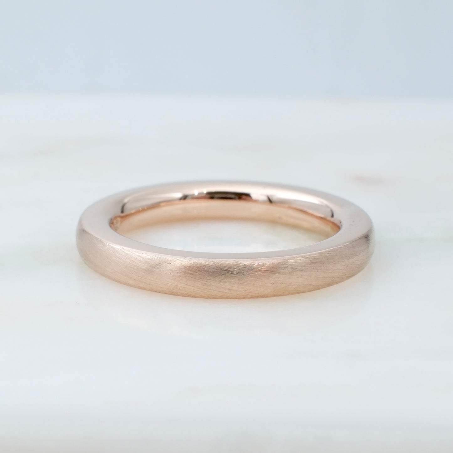 Rose gold ring