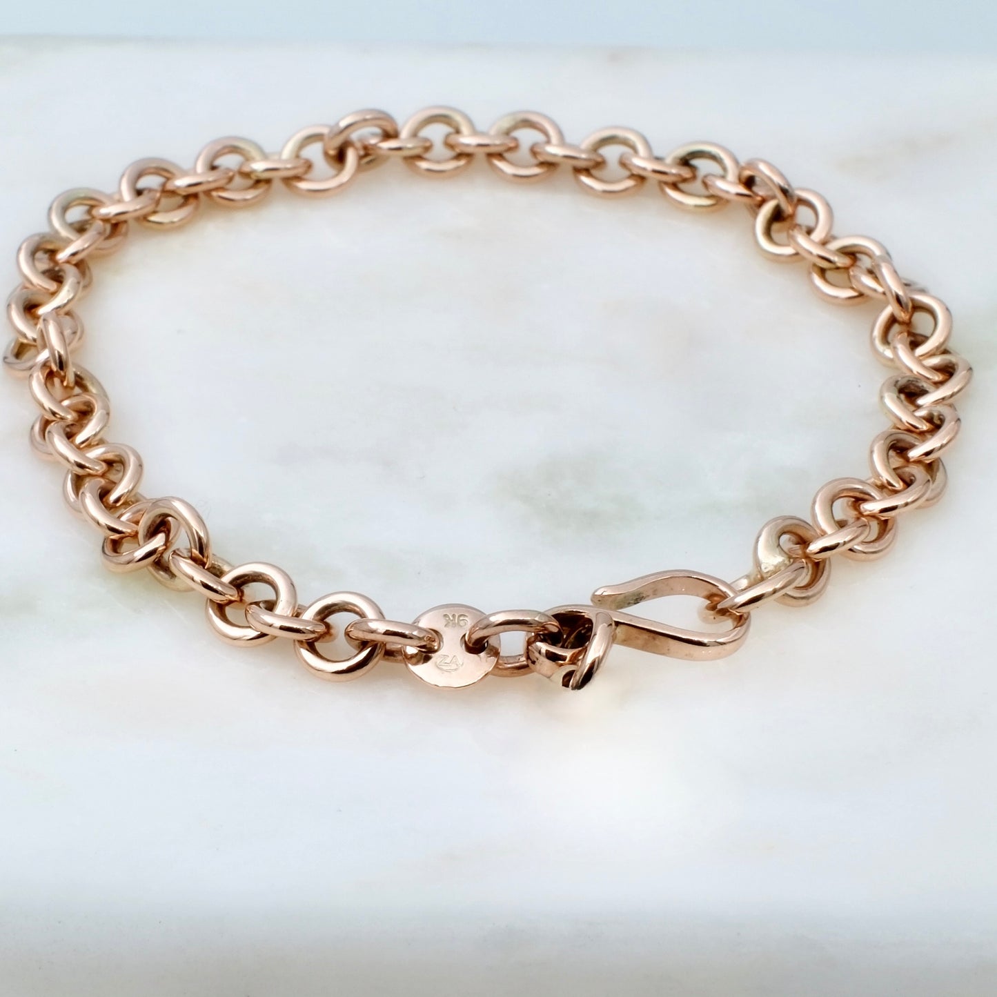 Rose gold bracelet