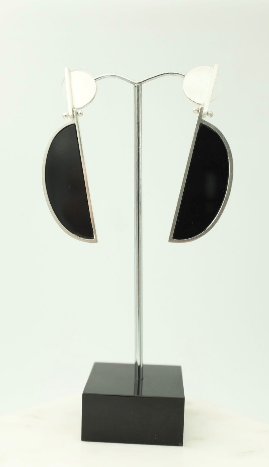 Onyx earrings